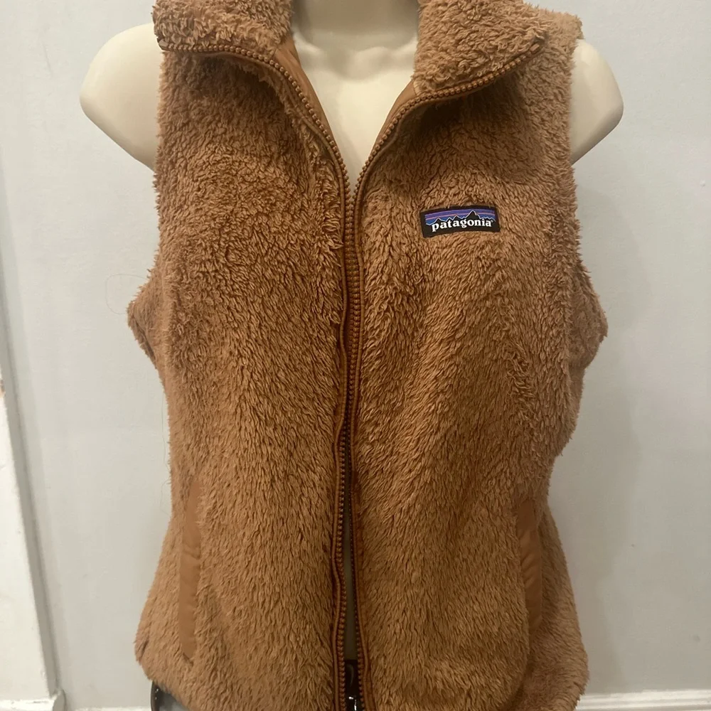 Patagonia Los Gatos fuzzy fleece vest - Picture 5 of 8